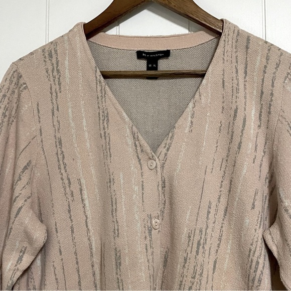 H by Halston button up flared cardigan size XL - Picture 3 of 9